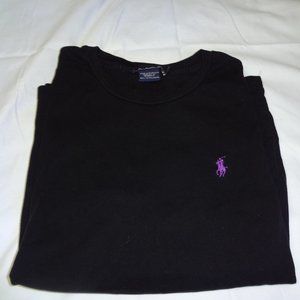Women's black Ralph Lauren Polo Shirt